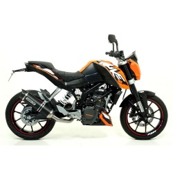 Silencieux ARROW Thunder (coupelle carbone) KTM 125/200 DUKE 2011-2016