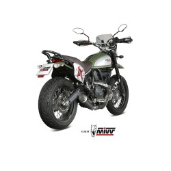 Silencieux MIVV GP PRO Ducati SCRAMBLER (tous modeles sauf Desert Sled) 2015-2016