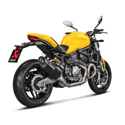 Demi Ligne AV Evolution Akrapovic pour Ducati Monster 821 / 1200