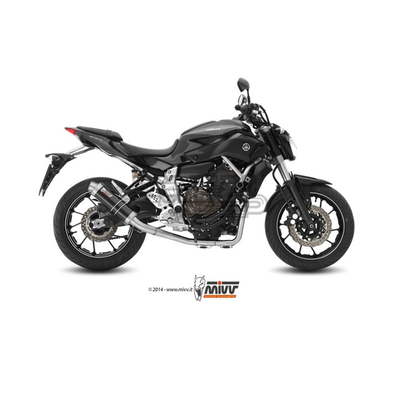 Ligne Complète MIVV ROUND GP Yamaha MT07 2014-...