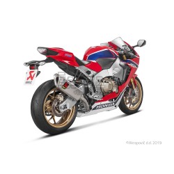 Ligne Complète AKRAPOVIC Racing Line Honda CBR 1000 RR 2017-2019 Coupelle Carbone