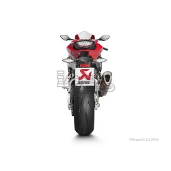 Ligne Complète AKRAPOVIC Racing Line Honda CBR 1000 RR 2017-2019 Coupelle Carbone