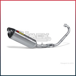 Ligne Complète AKRAPOVIC Racing Line Yamaha MT 125 2017-2019 et YZF 125 R 2017-2018 Coupelle Carbone