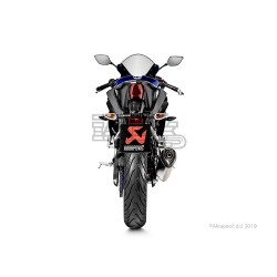 Ligne Complète AKRAPOVIC Racing Line Yamaha MT 125 2020-... Et YZF 125 R 2019-... Coupelle Carbone