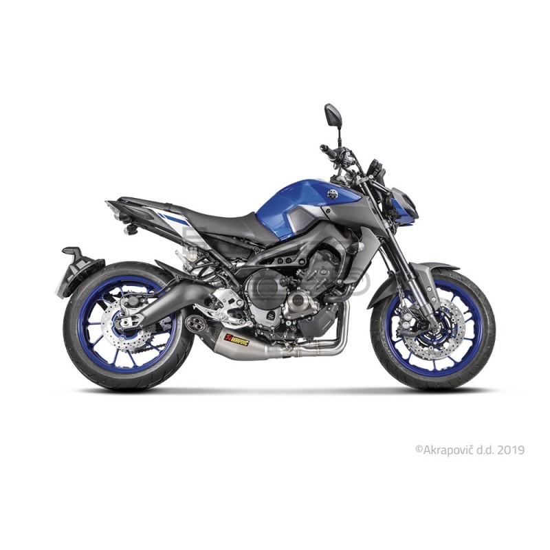 Ligne Complète AKRAPOVIC Racing Line Yamaha MT09 (847 cc)