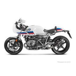 Silencieux AKRAPOVIC Slip-On BMW R NINE T 2014-... et R NINE T SCRAMBLER 2016-... Coupelle Carbone