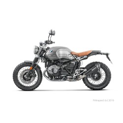 Silencieux AKRAPOVIC Slip-On BMW R NINE T 2014-... et R NINE T SCRAMBLER 2016-... Coupelle Carbone