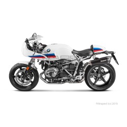 Silencieux AKRAPOVIC Slip-On BMW R NINE T 2014-... et R NINE T SCRAMBLER 2016-... Coupelle Carbone