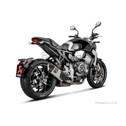 Silencieux AKRAPOVIC Slip-On Honda CB 1000 R 2018-... Coupelle Carbone