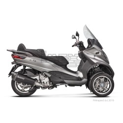 Silencieux AKRAPOVIC Slip-On Piaggio MP3 500 Sport LT/ Business LT 2017-... Coupelle Carbone