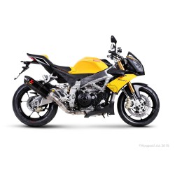 Silencieux AKRAPOVIC Slip-On Racing Aprilia RSV4 / RSV4 FACTORY et TUONO 1000 V4R / APRC Coupelle Carbone