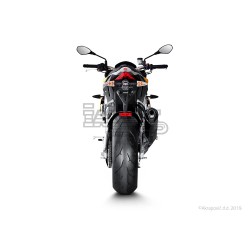 Silencieux AKRAPOVIC Slip-On Racing Aprilia RSV4 / RSV4 FACTORY et TUONO 1000 V4R / APRC Coupelle Carbone