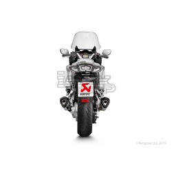 Silencieux AKRAPOVIC Slip-On Yamaha FJR 1300 2013-... Coupelle Carbone