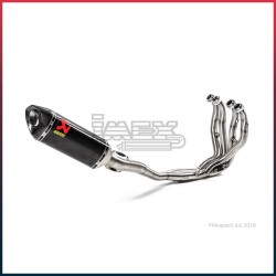 Ligne Complète AKRAPOVIC Racing Line Kawasaki ZX6R et ZX6R 636 Coupelle Carbone