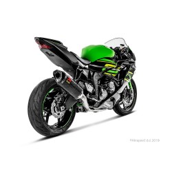 Ligne Complète AKRAPOVIC Racing Line Kawasaki ZX6R et ZX6R 636 Coupelle Carbone