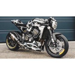 Ligne Complète AKRAPOVIC Slip-On Honda CB 1000 R 2018-... Coupelle Carbone