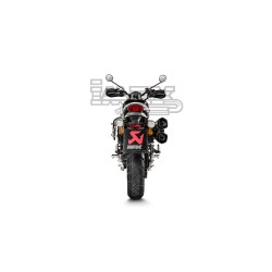 Silencieux AKRAPOVIC Slip-On Triumph SCRAMBLER 1200 2019-...