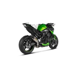 Silencieux AKRAPOVIC Slip-On Kawasaki Z 900 2020-… Coupelle Carbone