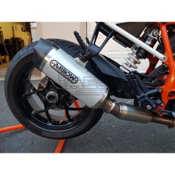 Demi Ligne ARROW RACE TECH KTM SUPER DUKE GT 1290 2016-2021 (coupelle carbone)