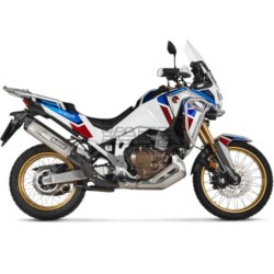 Silencieux Akrapovic Slip-On Line Honda CRF 1100 L Africa Twin 2020-...