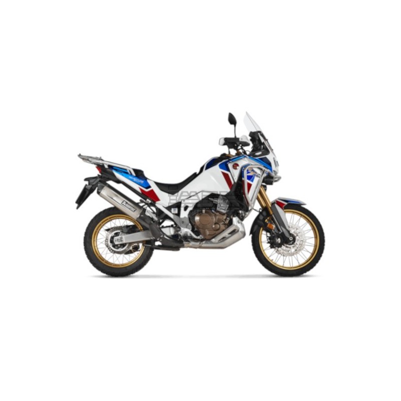 Silencieux Akrapovic Slip-On Line Honda CRF 1100 L Africa Twin 2020-...