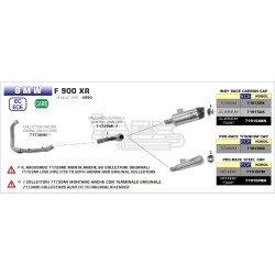 Ligne Complète ARROW PRO RACE BMW F 900 R / XR 2020-...