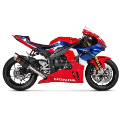 Silencieux AKRAPOVIC SLIP-ON (coupelle titane) Honda CBR 1000 RR-R 2020-2023 coupelle titane