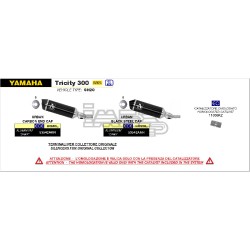 Silencieux ARROW URBAN Yamaha X-Max 300/Tech Max 2021-...