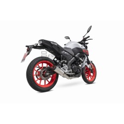 Ligne Complète Scorpion Red Power Yamaha MT-125  (Euro 4) Année 2020