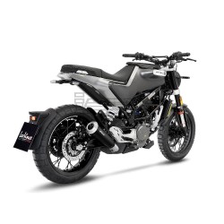 Silencieux LEOVINCE GP ONE HUSQVARNA 125  SVARTPILEN / VITPILEN  2021-...