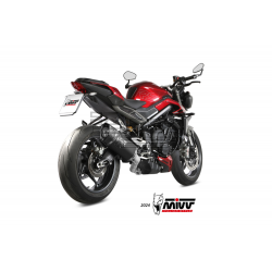 Ligne Complète MIVV SR-1 Triumph Street Triple 765 R / S / RS 2023-...