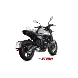 Silencieux Storm OVAL Adapt. MOTO MORINI Seiemmezzo STR 2022-...