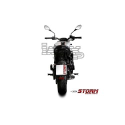 Silencieux Storm OVAL Adapt. MOTO MORINI Seiemmezzo STR 2022-...