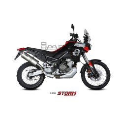 Silencieux Storm Ovale Adapt. APRILIA 660 Tuareg 2022-...