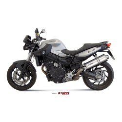 Silencieux Storm Ovale Adapt. BMW F 800 R 2009-2019 et F 800 GT 2013-2019