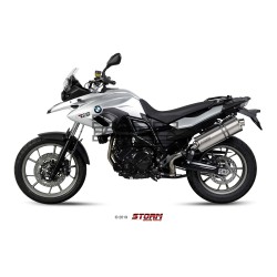 Silencieux Storm Ovale Adapt. BMW F 700 GS 2013-2016