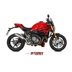 Silencieux Storm GP Adapt. DUCATI Monster 821 2017-2020 et Monster 1200 / 1200 S 2017-...