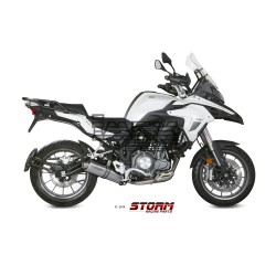 Silencieux Storm Ovale Adapt. BENELLI TRK 502 2017-...