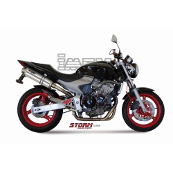 Silencieux Storm Ovale Adapt. HONDA CB 600 Hornet 2003-2006