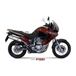 Silencieux Storm Ovale Adapt. HONDA XLV TRANSALP 700 2008-2012