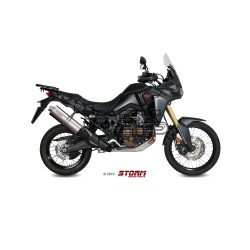 Silencieux Storm Ovale Adapt. HONDA CRF 1000 L AFRICA TWIN 2016-2019