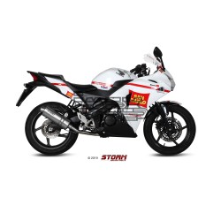 Ligne Complète Storm Ovale Adapt. HONDA CBR 125 2011-2016