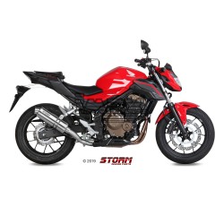 Silencieux Storm GP Adapt. HONDA CB 500 F 2016-2018