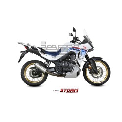 Silencieux Storm Ovale Adapt. HONDA XL 750 TRANSALP 2023-...