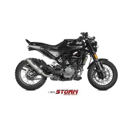 Silencieux Storm GP Adapt. HUSQVARNA 125  SVARTPILEN / VITPILEN 2021-...