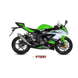 Silencieux Storm GP Adapt. KAWASAKI ZX6R 2009-2020 et ZX6R 636 2013-2016