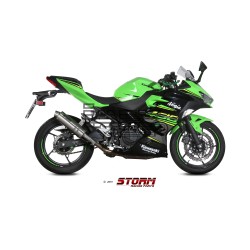 Silencieux Storm GP Adapt. KAWASAKI NINJA 400 2018-... et Z400 2019-…