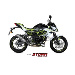 Silencieux Storm GP Adapt. KAWASAKI NINJA 125 2019-... et Z 125 2019-...