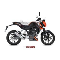 Demi-ligne Storm GP Adapt. KTM 125 Duke 2011-2016 et 200 Duke 2012-2014