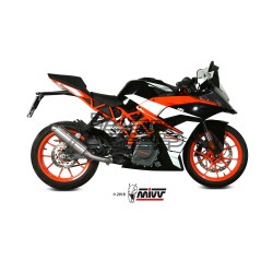 Silencieux Storm GP Adapt. KTM 125 / 390 Duke 2017-2020 et RC 125 / 390 2017-2021